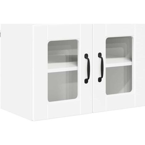 Meuble Haut De Cuisine - Armoire de cuisine Blanc 60 x 31 x 40 cm Bois d'ingénierie fr31778 (1/5)