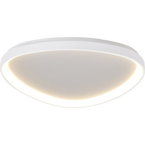 Plafonnier design, NISEKO II, Petit Plafonnier LED Blanc en Metal, MANTRA