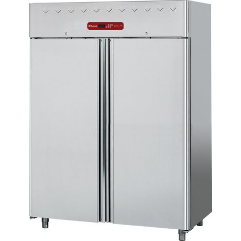 Armoire de congélation ventilée 1400L 2 portes GN2/1 économie d'énergie 70% acier inox - Diamond (1/4)