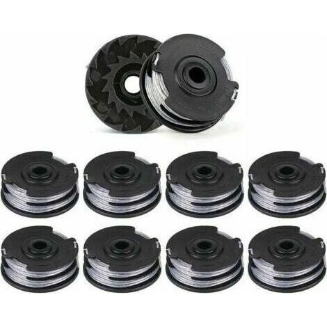 F016800351 Lot de 10 bobines de fil de rechange pour débroussailleuses à double fil Bosch ART 30-36 LI, ART 30, ART 27 et ART 24