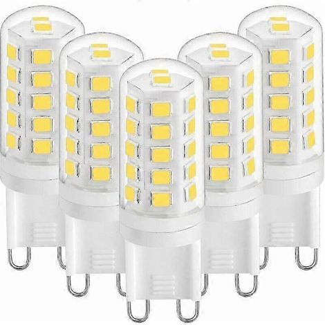 Ampoule LED G9 3W Blanc naturel 4000K 420LM Équivalent à une ampoule halogène de 28W ou 40W pour lampe de bureau Anti-fluorescence (1/5)