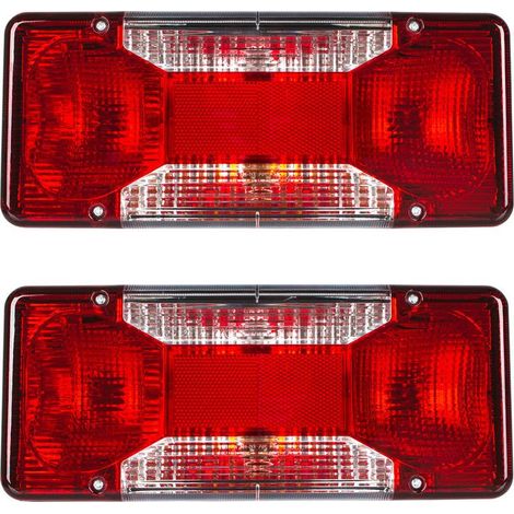 Feu arrière de conteneur Iveco Daily 2006- gauche + droit (lot de 2 pièces) (1/2)