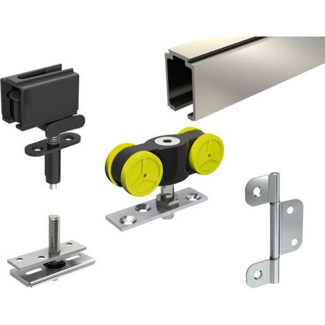 Kit Porte Pliante 2 Panneaux Système Compact Pour Portes Pliantes - Mantion