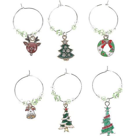 Lot de 6 anneaux décoratifs pour étiquettes (1/3)
