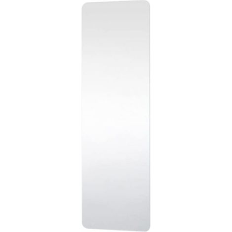 Cyslmuk – Miroir mural auto-adhésif 150 x 50 cm – Résine PET incassable – Installation facile sur surfaces lisses – Miroir de sécurité décoratif