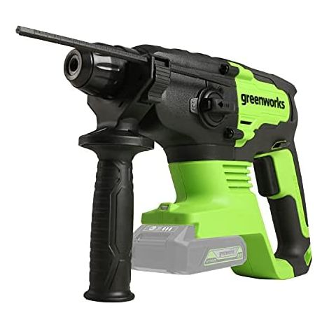 Marteau perforateur Greenworks GD24SDS2 2 J SDS-plus 24 V (sans batterie et chargeur) (1/5)