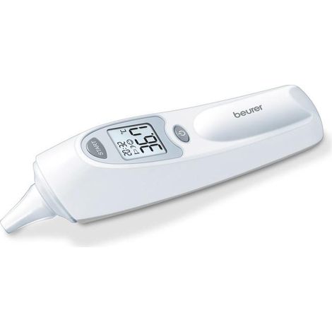 Beurer FT 58 Termometro auricolare digitale – Rilevazione di Temperatura Corporea, Ambientale e degli Oggetti