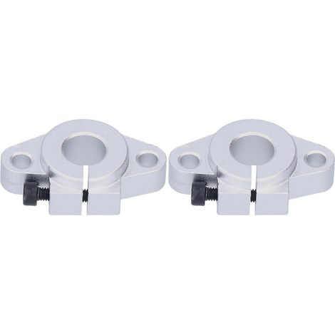 2 Stück SHF12 Linearführungsschienenhalterung für horizontale Linearschienenwellen mit 12 mm Durchmesser
