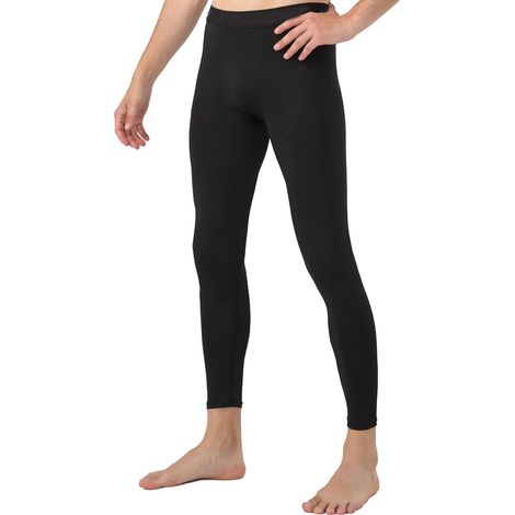 Pantalon de Compression Homme Sport - Legging Fitness Respirant Noir Taille L (1/5)
