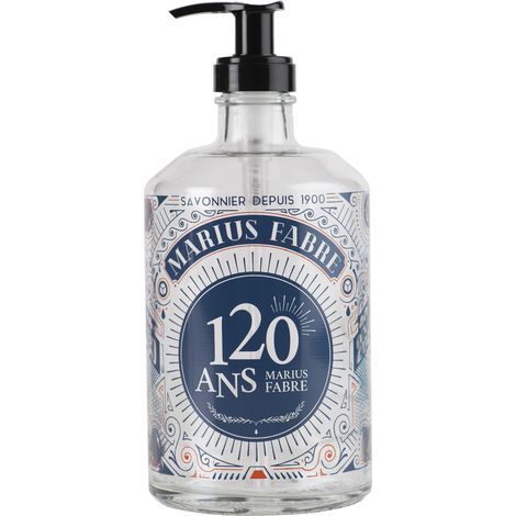 Flacone con Pompa in Vetro Edizione Vintage 120 Anni 500ml - Marius Fabre