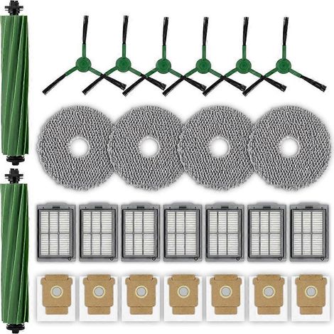 Filtre pour aspirateur brosse pour aspirateur Filtre de brosse pour aspirateur filtre de Plus 505 Combo Robot/Plus 405 Combo Robot Aspirateur Main Side Brosse HEPA Filtre Serpillière Bags (1/5)