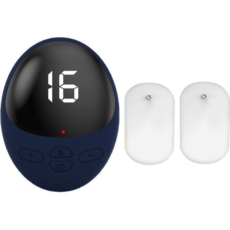 Parche de masaje eléctrico portátil para cuello y hombros con mini parches de masaje pulsante para la estimulación muscular y su aplicación en hombros y cuello. (1/5)