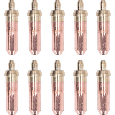 10 pièces Buse de Découpe au Gaz Haute Résistance Thermique Excellente Concentricité Flamme Puissante pour Soudage 1 (1/5)