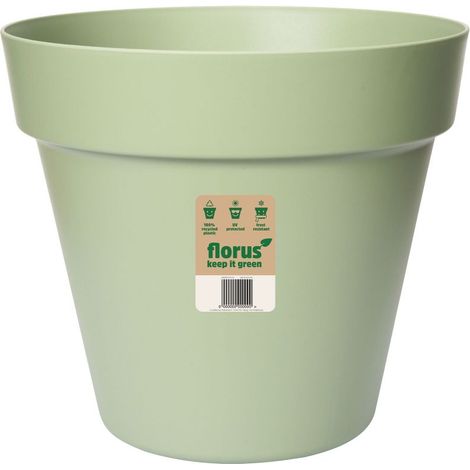 Florus Paris Flowerpot 47 Mint Vaso Rotondo
