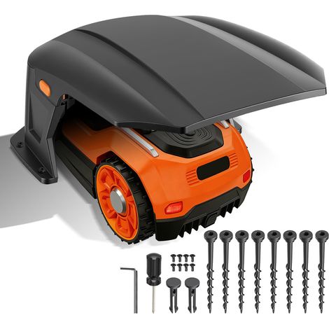 TolleTour Rasenmäher Garage Mähroboter Dach Schutzhülle Klappbar Schuppen Carport