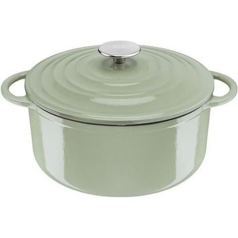 Cocotte - Tefal - LOV E2580404 - 25 cm - Verde musgo - Hierro fundido con recubrimiento antiadherente (1/5)