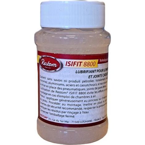 RESTOM - ISIFIT 8800 – Gel lubrifiant montage pneus et joints – Neutre – Sans savon ni silicone – 400 ml (1/5)