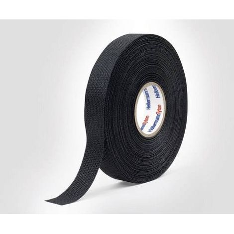 HellermannTyton HTAPE-PROTECT300-PET-BK 712-10001 Ruban isolant (L x l) 25 m x 19 mm 1 pc(s) R046161 (1/2)