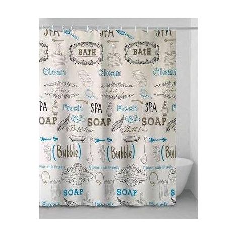 TENDA DOCCIA LETTERS