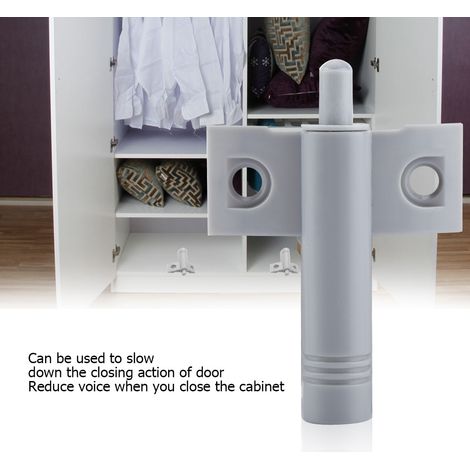20 pièces Amortisseur Plastique pour Tiroir Porte d'Armoire Fermeture Silencieuse (1/5)