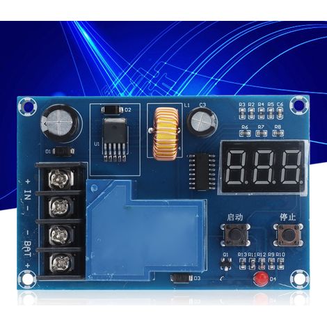 Batterieladereglermodul XH-M604 mit digitalem Überlast- und Vollladeschutzschalter (6-60 V) (1/5)