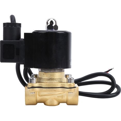Normalerweise geschlossenes, direktwirkendes Messing-Magnetventil mit gekapselter Spule 2A-160-15 G1/2in DC24V (1/5)