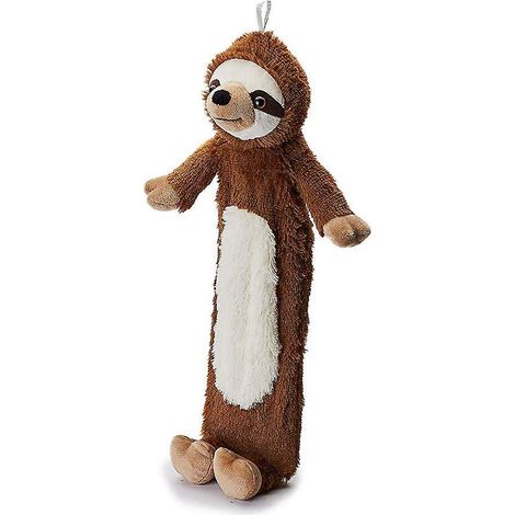 Bouillotte Warmies Kids pour enfants avec housse amovible à motif animal - Couleur : Paresseux (1/3)