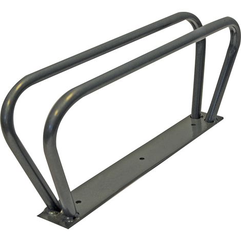 Portant à vélo pour pneus jusqu'à 2-1/2' – Acier robuste anti-corrosion – Capacité 2 vélos – Rangement efficace