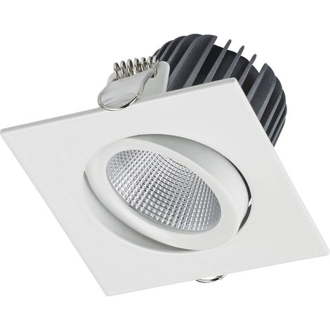 Empotrable techo tilt NIX IP30 DALI LED COB 8W 680lm CRI85 3000K 40º Blanco (1/3)