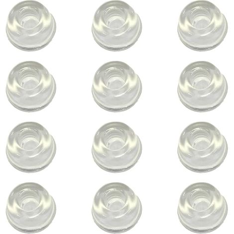 Piedini paracolpi in gomma e silicone adatti come tamponi fermaporta e protezioni per mobili (1/5)