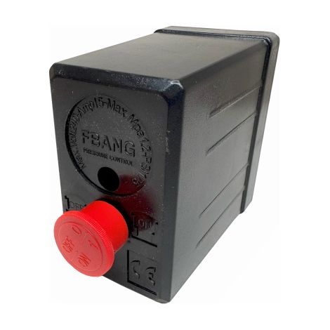 Druckschalter FBANG 240V 15A 175psi inkl. Entlastungsventil und 4 Anschlussgewinde für Kompressor uvm. (1/5)