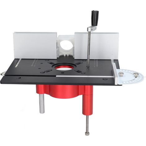 Système de levage pour défonceuse, kit de base de levage électrique pour table d'usinage, chanfreinage et finition du bois, noir