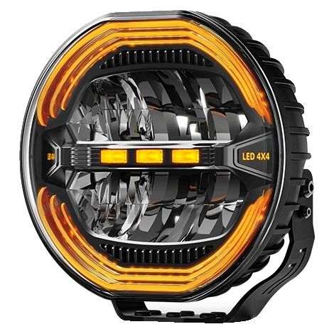 Luces LED tipo cápsula, haz de luz hacia arriba/abajo, clasificación IP68, 1 unidad, 9 pulgadas. (1/2)