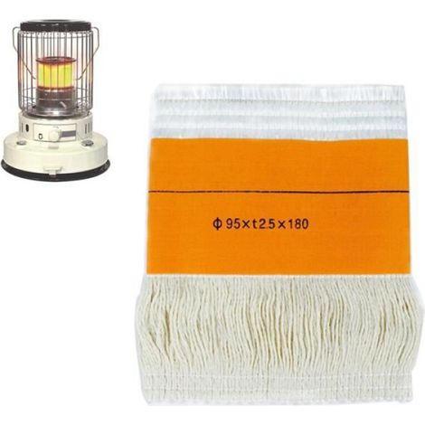 Mèche Kerosene - Diamètre 95 mm - Hauteur 180 mm - Pour Poêle À Kérosène - Universel - 2 Pièces (1/4)