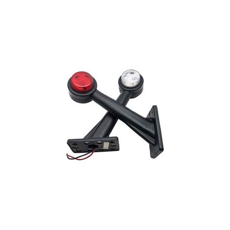 2er-Set Seitenmarkierungsleuchten 12 V LED 15 cm für LKW-Anhänger (1/5)