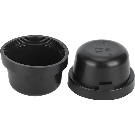 Tappo di tenuta per faro Akozon, 80 mm, copertura antipolvere con guarnizione in gomma impermeabile per faro a LED (nero) (1/5)