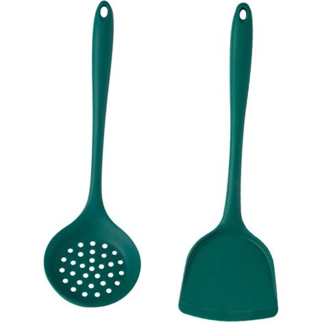 Ustensiles de cuisine en silicone, ergonomiques et antidérapants (1/4)