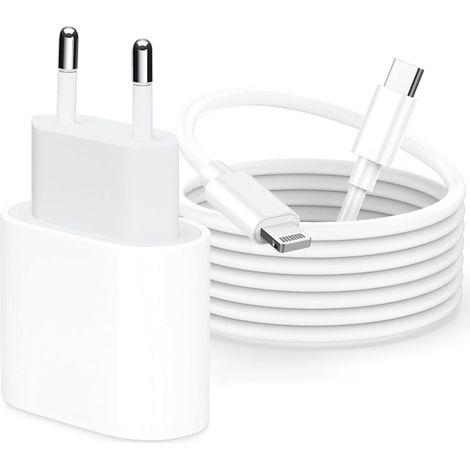 2 ports iPhone 40W USB C Rapide Chargeur et 2M pour iPhone 14/14 Pro/14 Pro Max/14 Plus13/13 Mini/13 Pro (1/5)