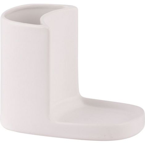 Utility Stand - Stoneware - L11 x W16 x H13 cm - White