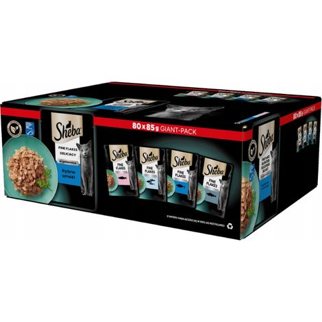 Sheba Delikatesse Fischaromen in Gelee 80x85g