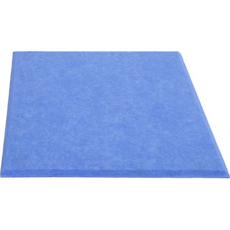 Panneau Acoustique 6 Pièces Épaissi Insonorisant, Réduit Réverbération Mousse Absorbante Bleue, Isolation Phonique (1/5)