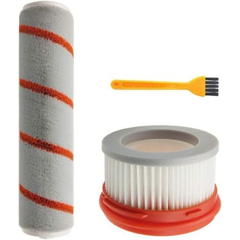 Pièces de rechange pour aspirateur à main sans fil pour Xiaomi Dreame V9 V9B , comprend 1 filtres HEPA, 1 brosse à rouleau, 1 petite brosse propre. (1/5)