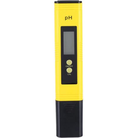 Testeur De PH Numérique Précis Pour Eau Alimentaire Vin - Sans Poudre Ni Batterie Incluse - (1/3)