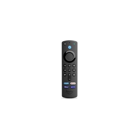 Telecomando vocale Alexa per Fire TV: controllo della TV tramite pulsanti di accensione e volume. Compatibile con Fire TV Stick 4K e Fire TV Cube.