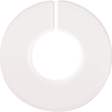 Sollbry Lot de 10 séparateurs de taille pour porte-vêtements, cintres ronds pour garde-robe (blanc) (1/3)
