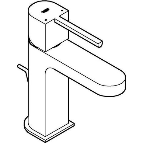 GROHE Plus Einhand-Waschtischbatterie, S-Size, Ausladung 111mm, (1/5)