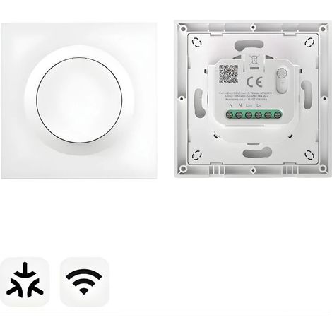 SONOFF MINIR4M-E Matter Interrupteur mural intelligent,interrupteur mural intelligent WiFi 2,4 GHz,neutre requis, compatible avec Apple Home/Alexa/Google Home, charge 10 A