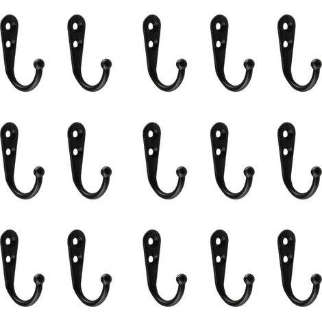 Gancho de pared sencillo para colgar toallas, bolsos, sombreros y bufandas //