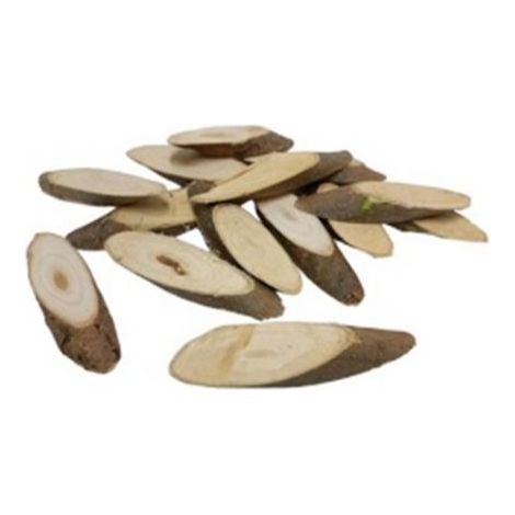 DECORAZIONE NATALIZIA, SACCHETTO CON FILETTI DI TRONCO, 100GR