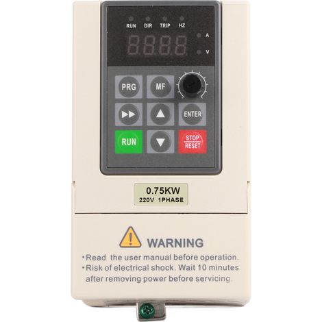 Entraînement à fréquence variable Entrée-sortie monophasée avec contrôle PAM 220 V JLS‑E‑2S (0,75 kW) (1/5)